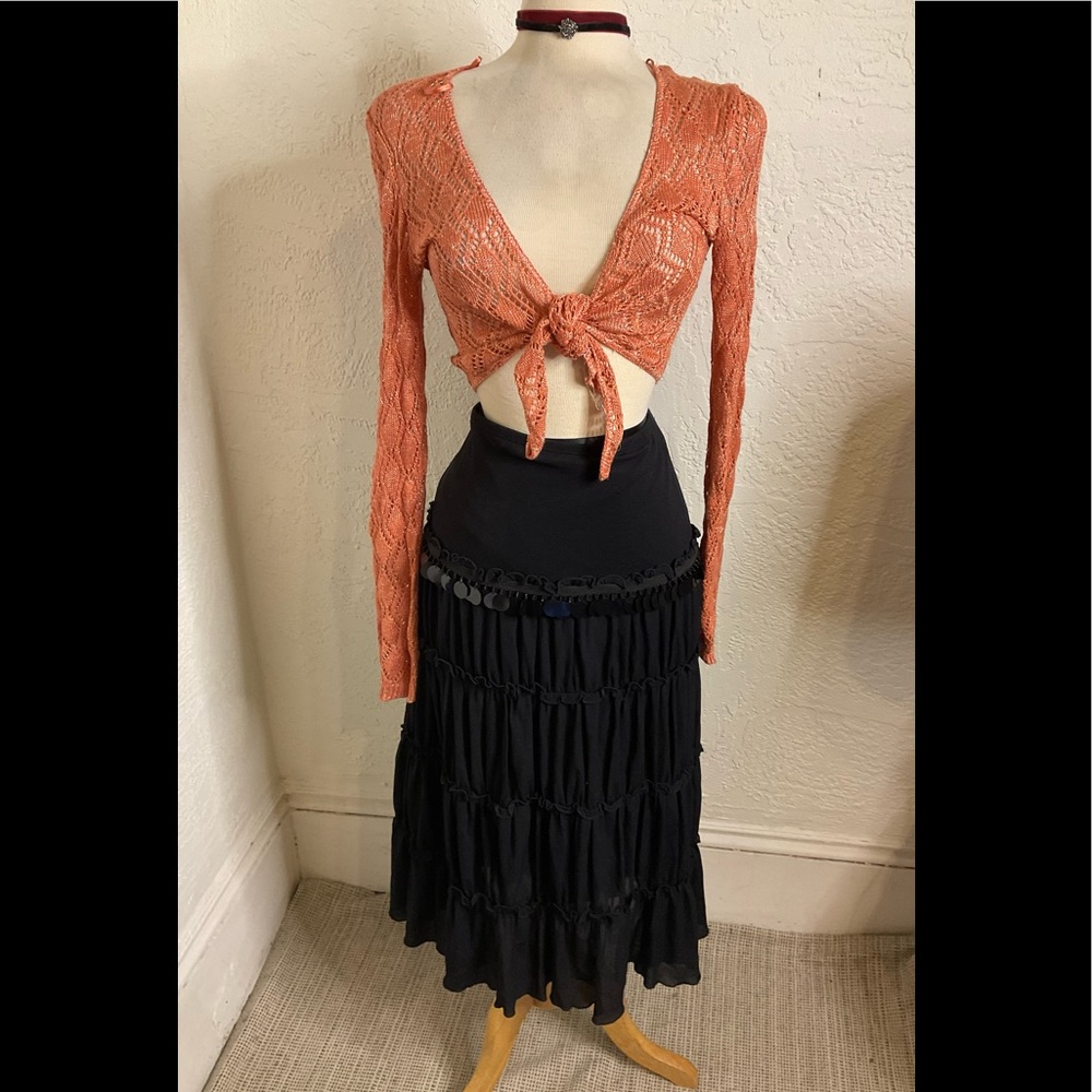 Rampage sequence Maxi Skirt M